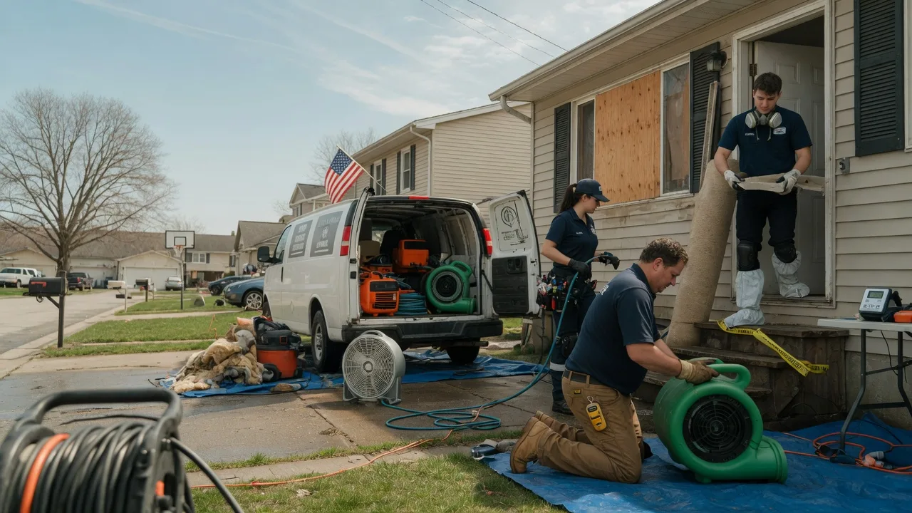 Water Damage Restoration in Cyclone, PA near me